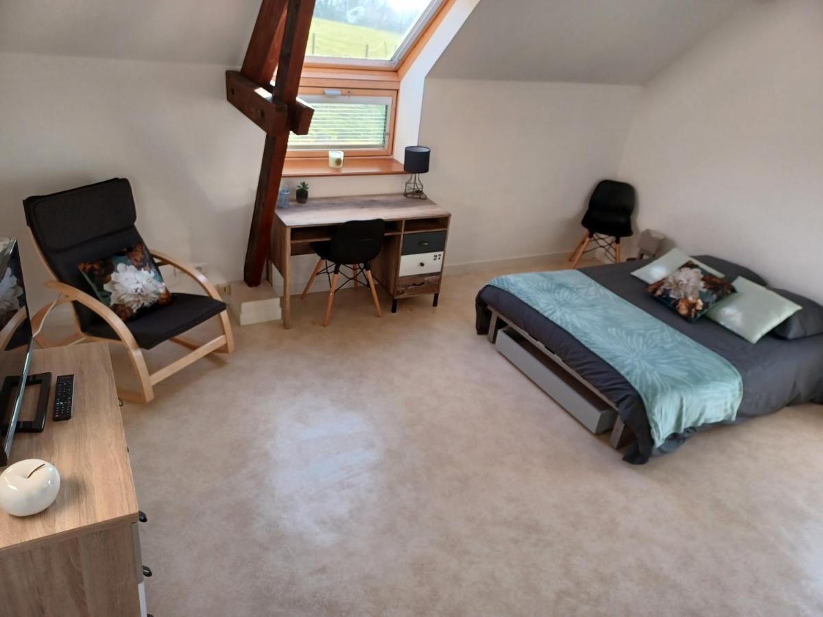 Joli Appartement Avec Vue Sur La Baie Avranches Exterior foto